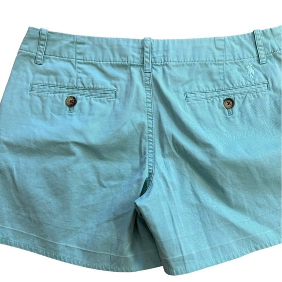 POLO Ralph Lauren Cotton Blue Shorts Women’s Size 2 Preppy Costal Girly Collge - Picture 6 of 13